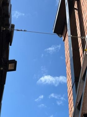 Click Here To Enlarge This Photo Of Electrical installation of the Rolec WallPod EV Homesmart electric vehicle charging unit