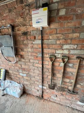 Click Here To Enlarge This Photo Of Installation of Electric Vehicle Charging Point