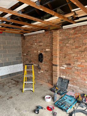 Click Here To Enlarge This Photo Of Installation of Electric Vehicle Charging Point